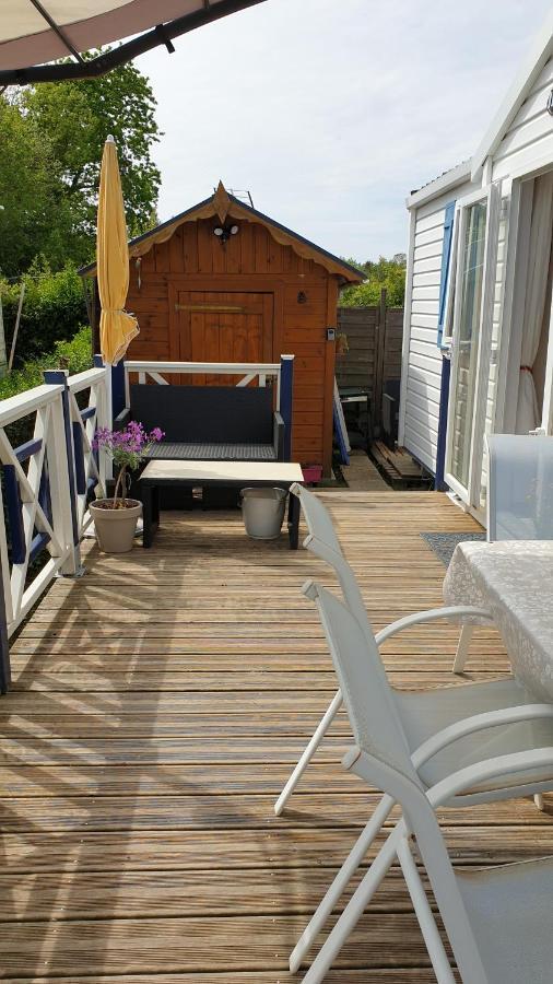 Sylvie Proprietaire Du Mobil-Home Saint-Pair-sur-Mer Eksteriør billede